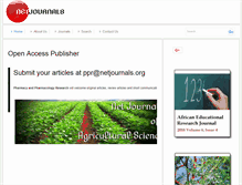 Tablet Screenshot of netjournals.org
